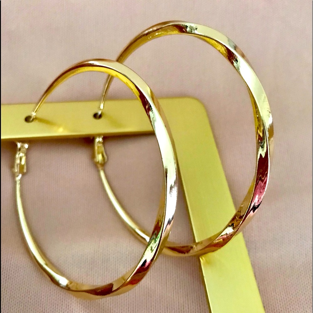 COPY - Big Round Hoop Earrings